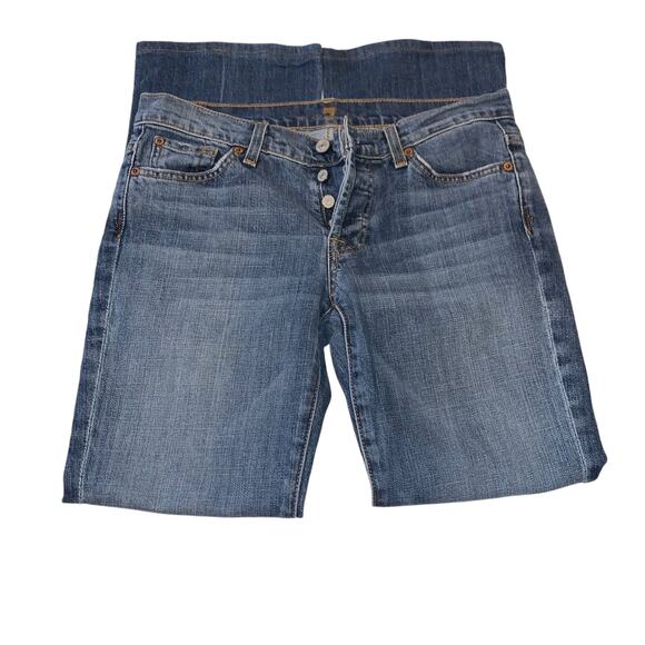 7 for All Mankind Boycut Jean sz 28 - Picture 10 of 11